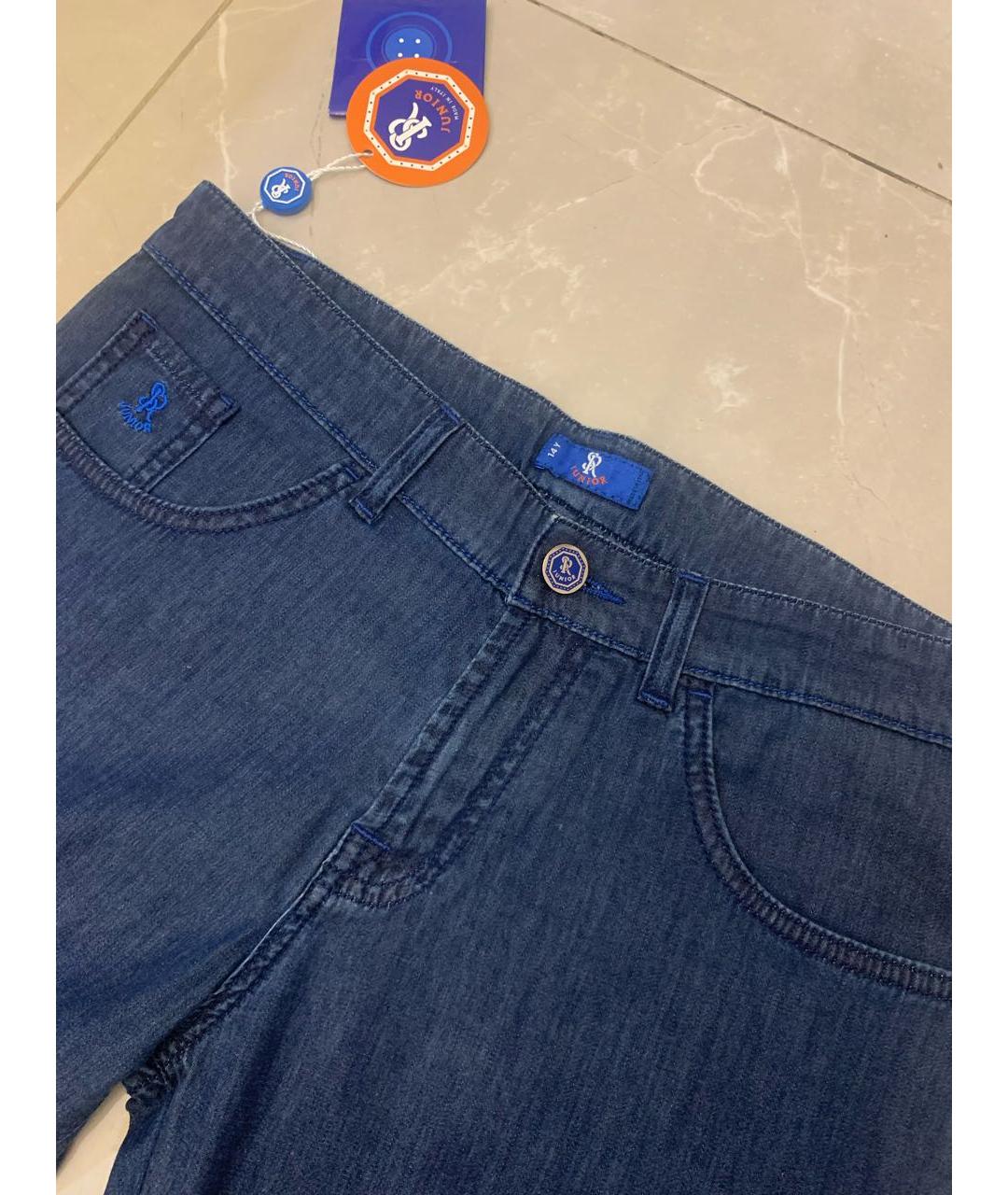 STEFANO RICCI KIDS Темно-синие детские джинсы, фото 3