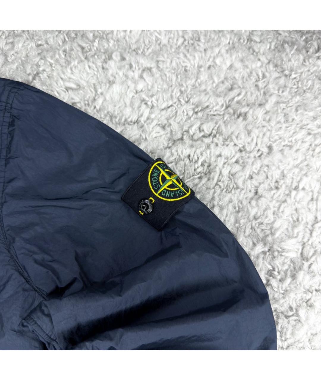 STONE ISLAND Темно-синяя куртка, фото 2