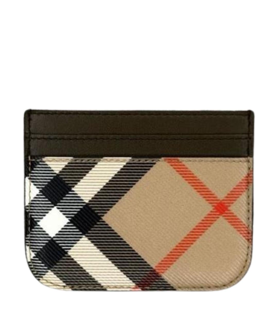 BURBERRY Бежевый кардхолдер, фото 1