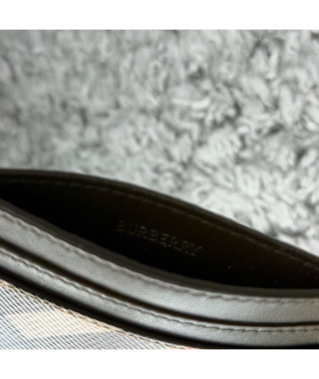 BURBERRY Бежевый кардхолдер, фото 4