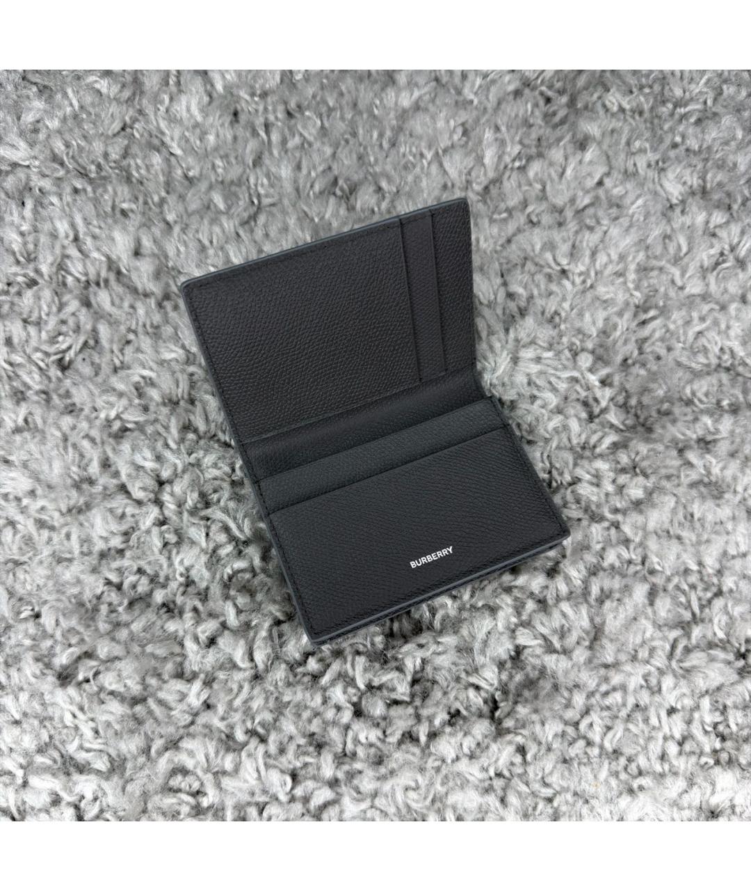 BURBERRY Серый кошелек, фото 3