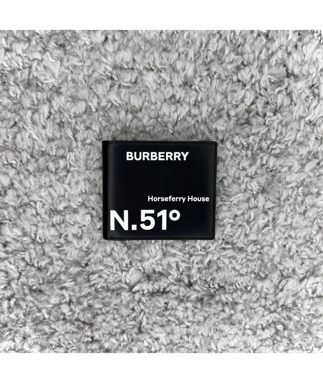 BURBERRY Черный кошелек, фото 5