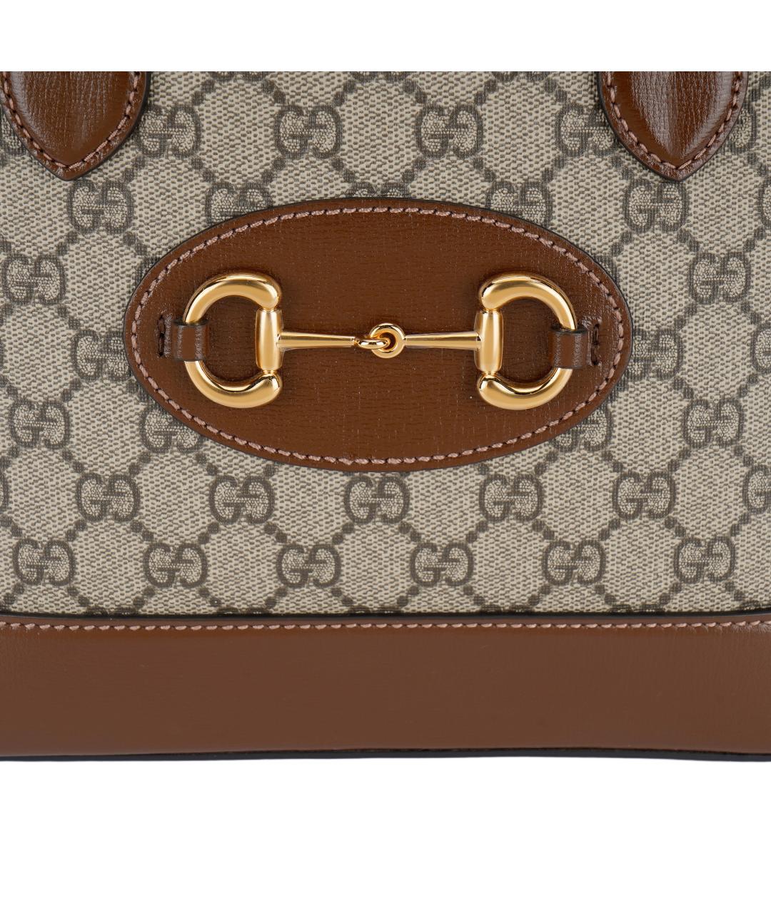 GUCCI Коричневая сумка через плечо, фото 5