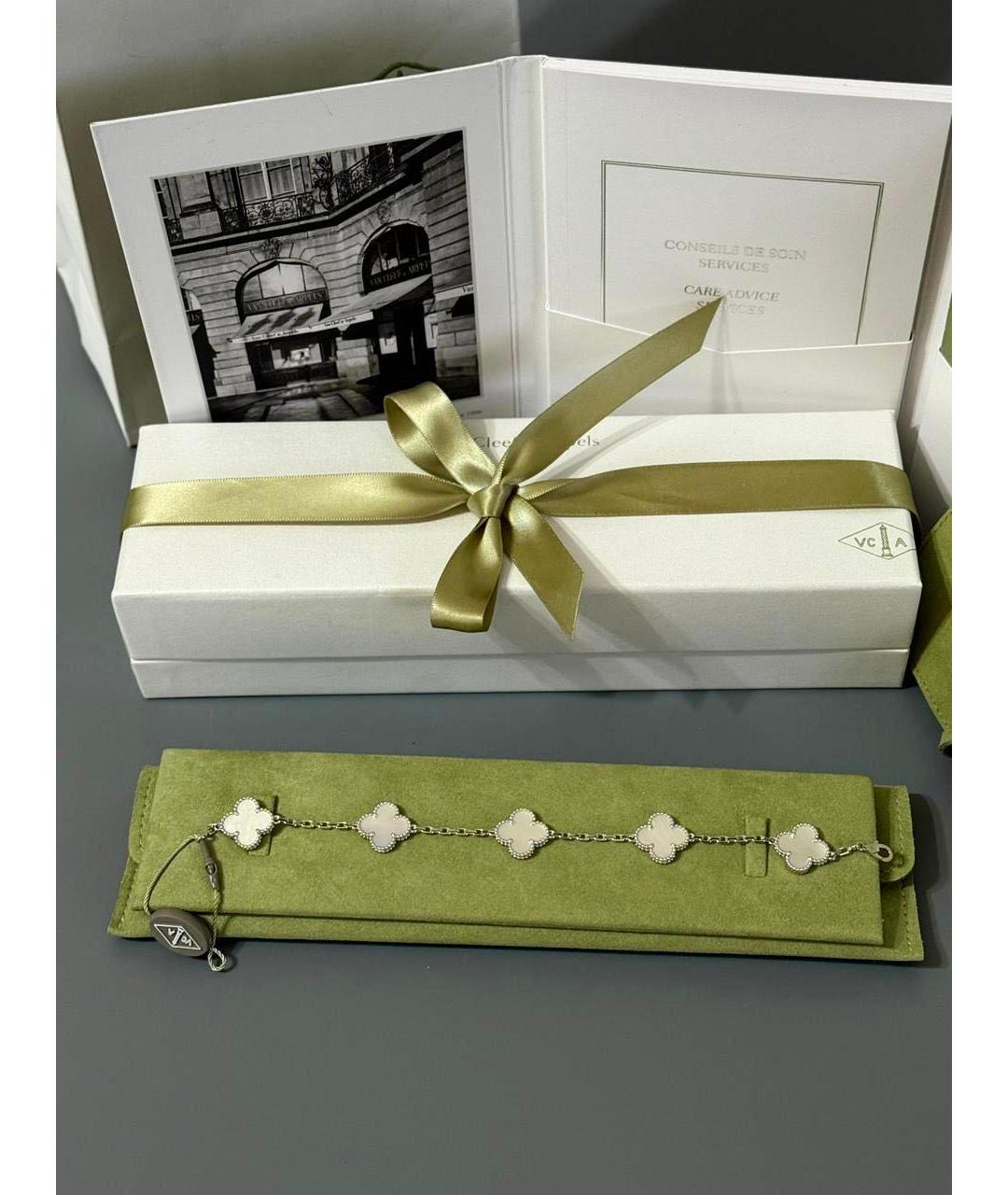 VAN CLEEF & ARPELS Белый браслет из белого золота, фото 2