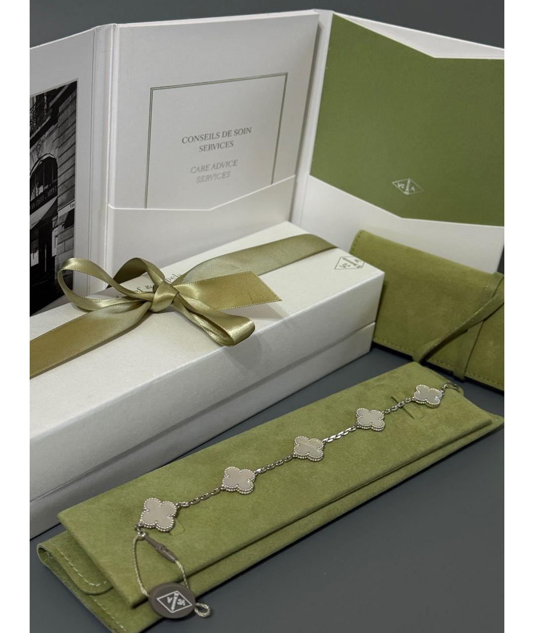 VAN CLEEF & ARPELS Белый браслет из белого золота, фото 3