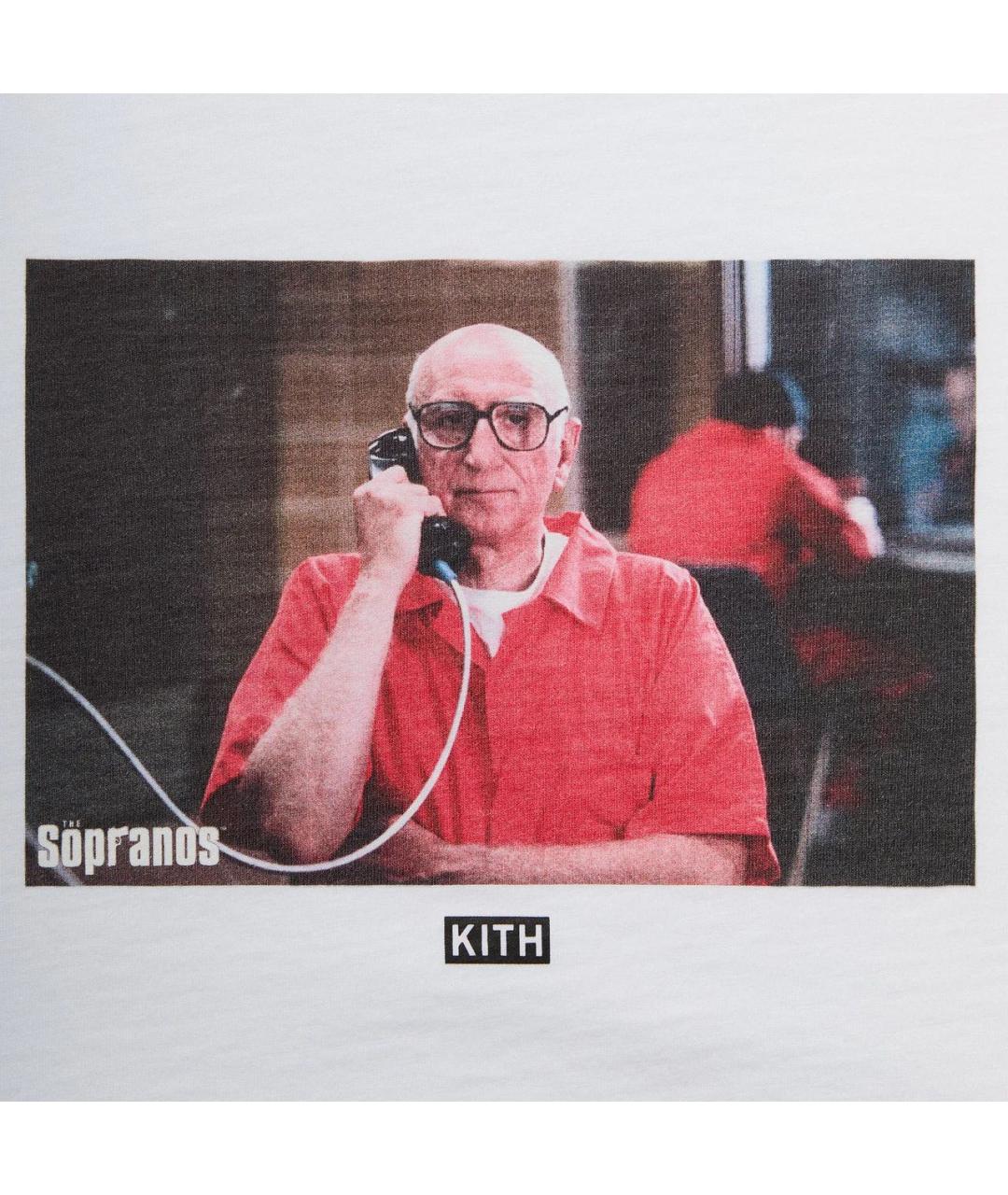 KITH Белая хлопковая футболка, фото 3