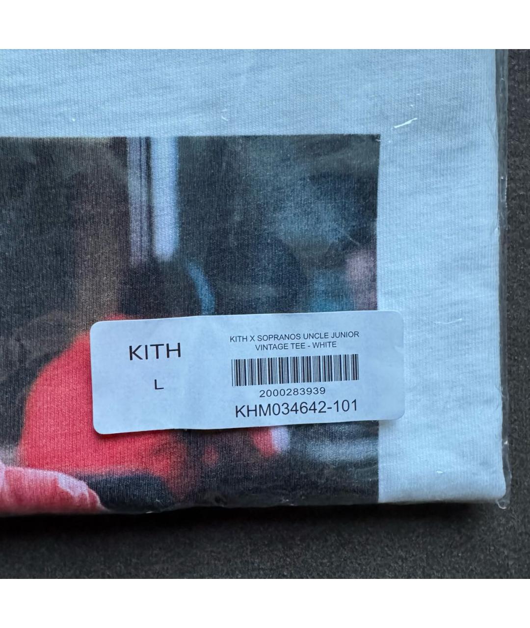 KITH Белая хлопковая футболка, фото 5