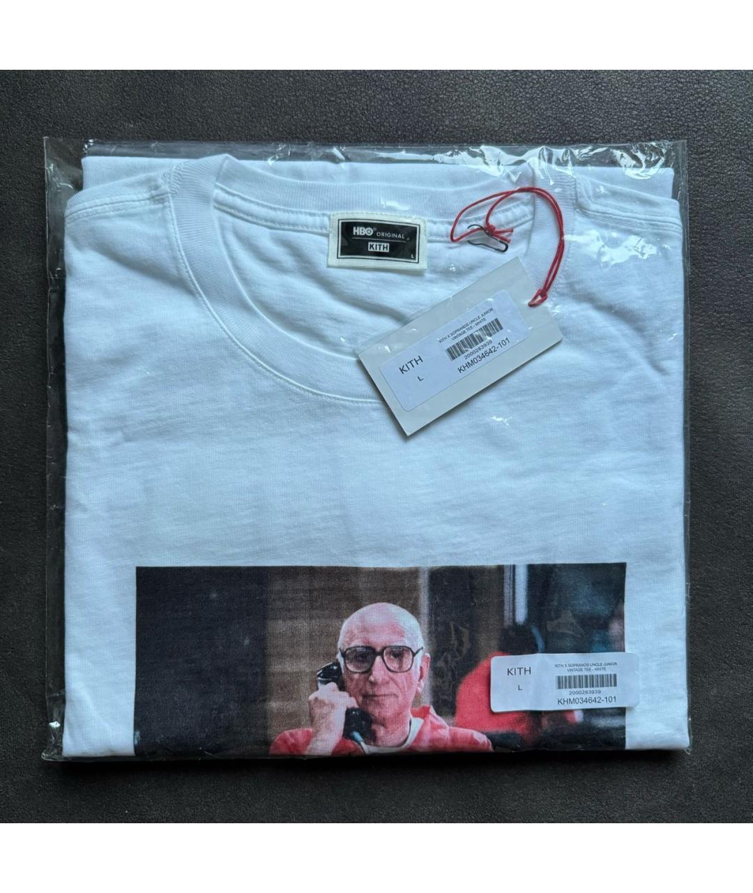 KITH Белая хлопковая футболка, фото 2