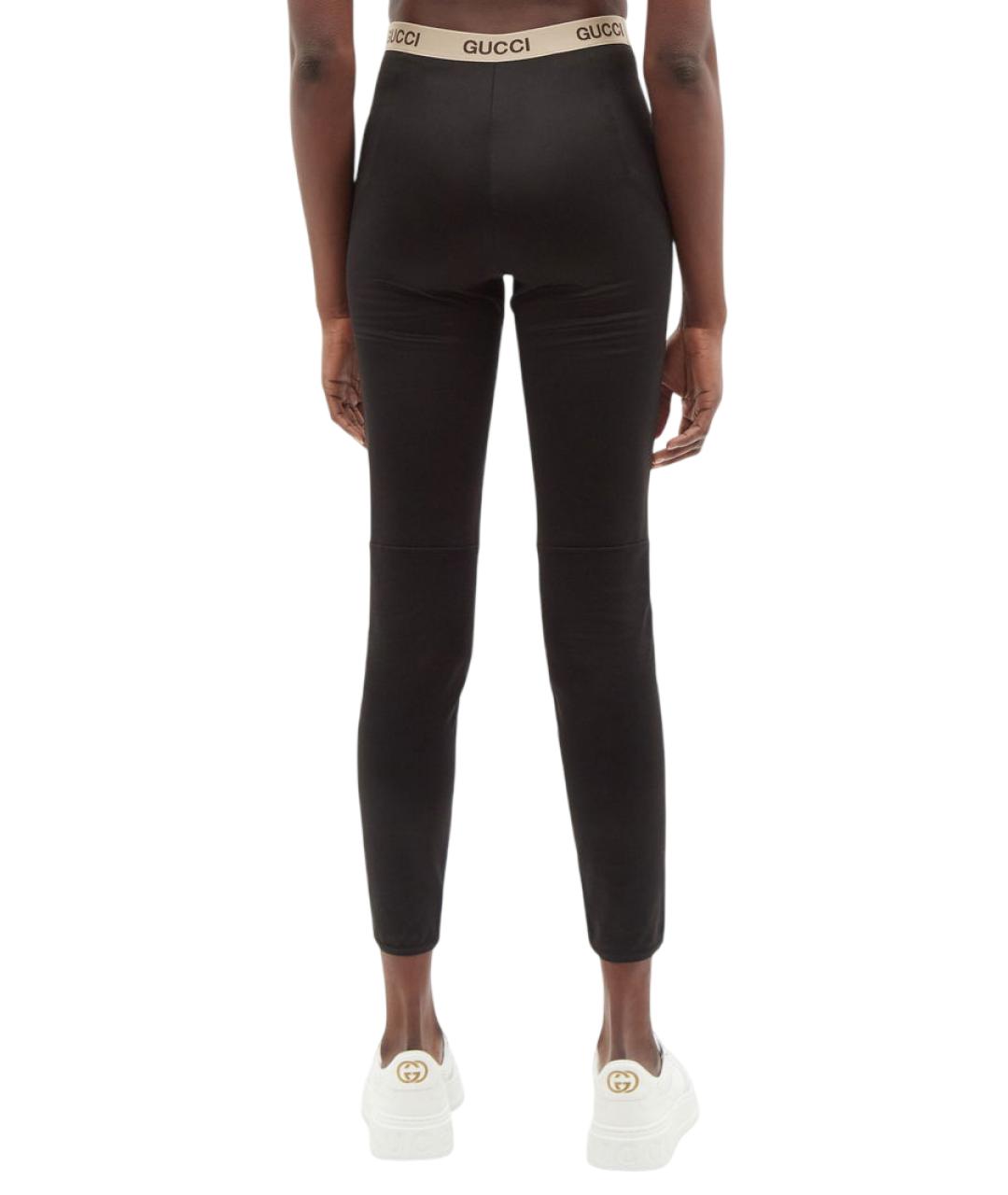 GUCCI Черные леггинсы и велосипедки, фото 3