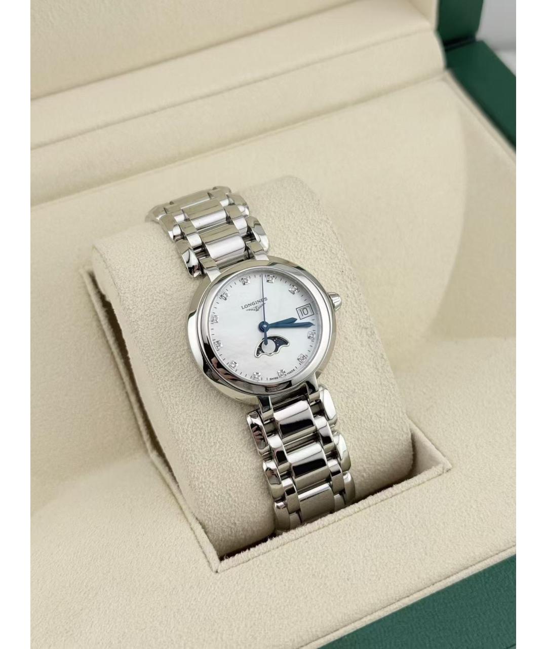 LONGINES Серебряные часы, фото 4