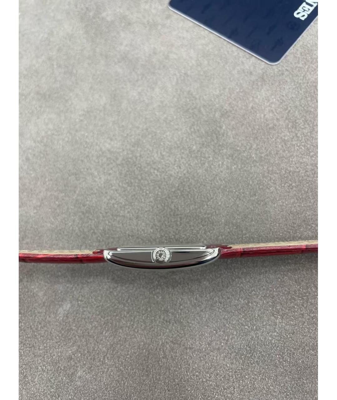 LONGINES Красные часы, фото 5