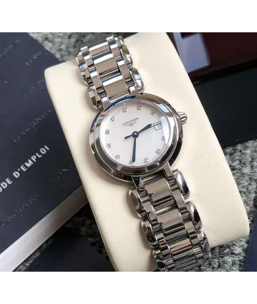 LONGINES Серебряные часы, фото 4