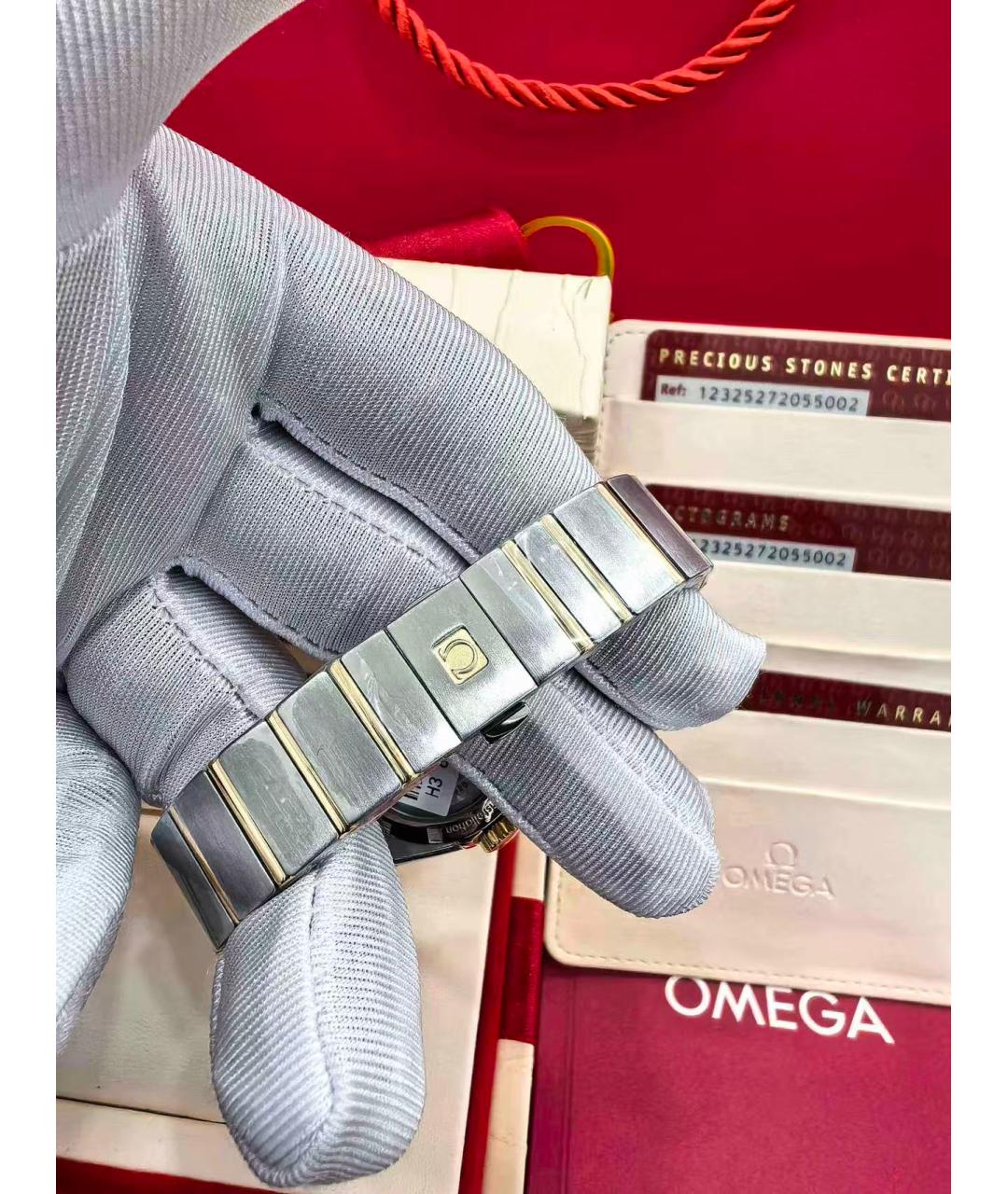 OMEGA Серебряные часы, фото 5