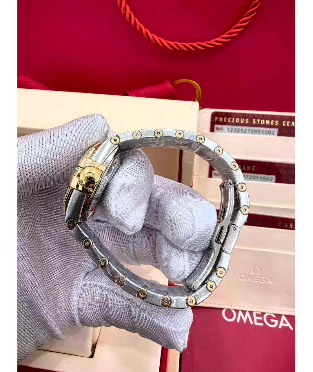 OMEGA Серебряные часы, фото 3