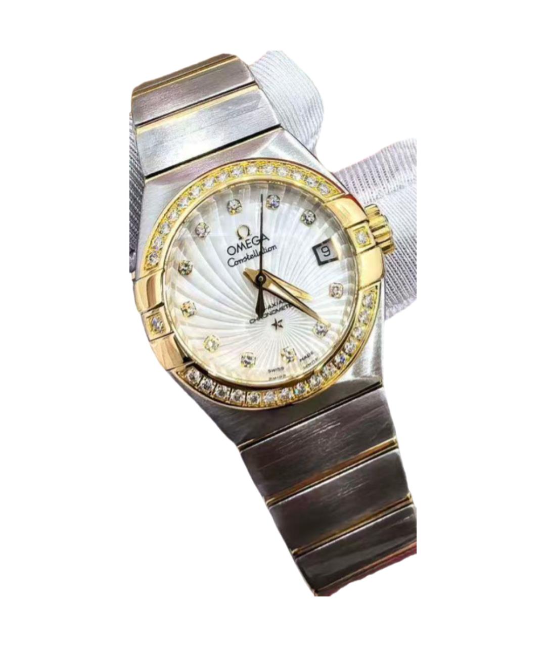 OMEGA Серебряные часы, фото 8