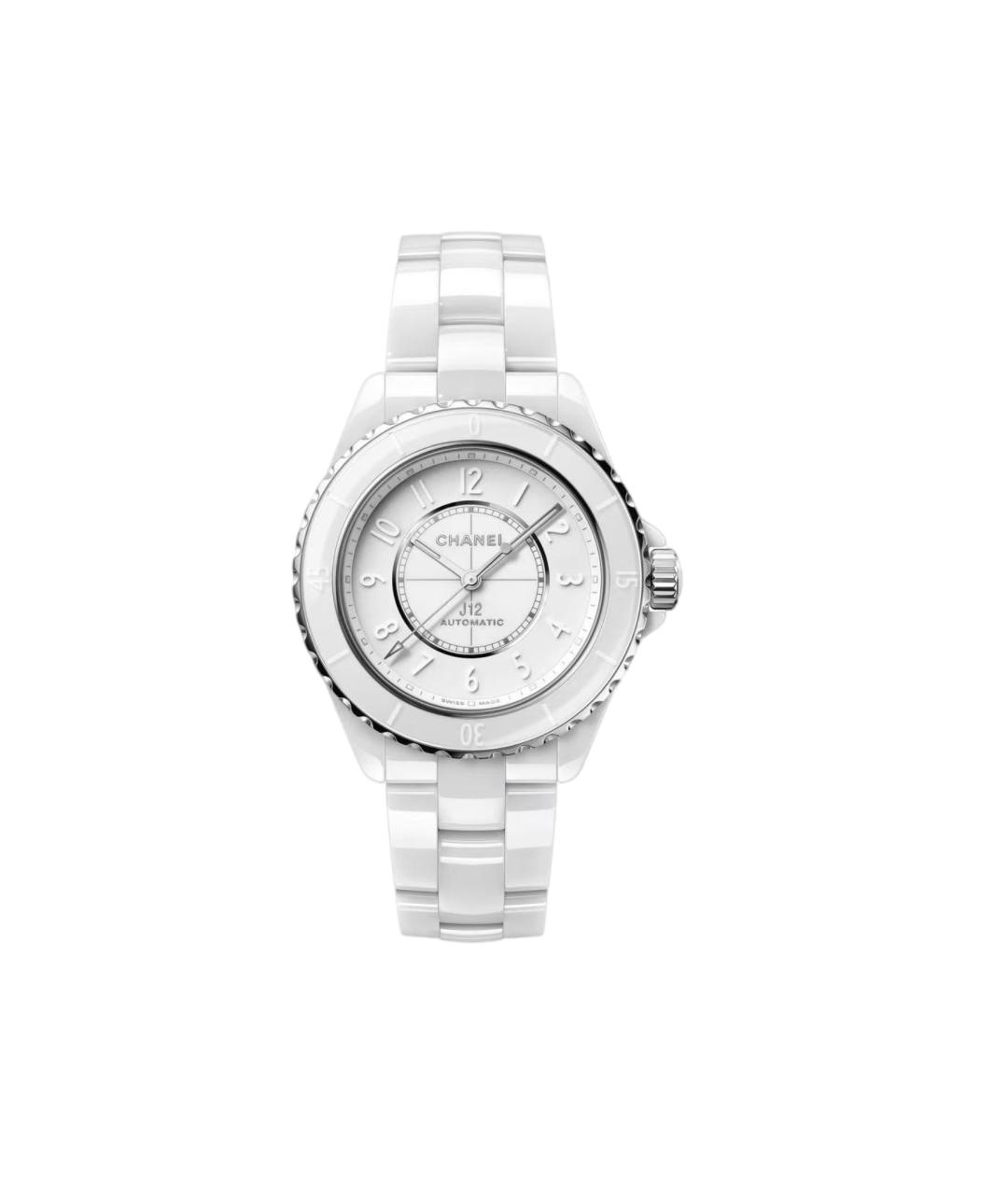 CHANEL Белые керамические часы, фото 7