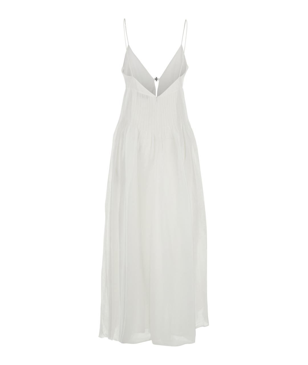 TORY BURCH Белый льняной сарафан, фото 2