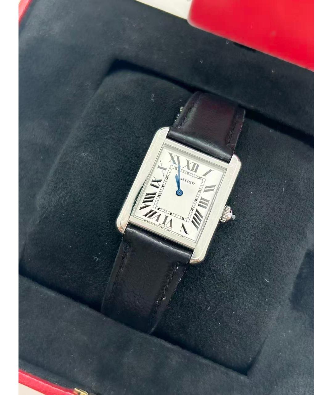 CARTIER Серебряные часы, фото 3