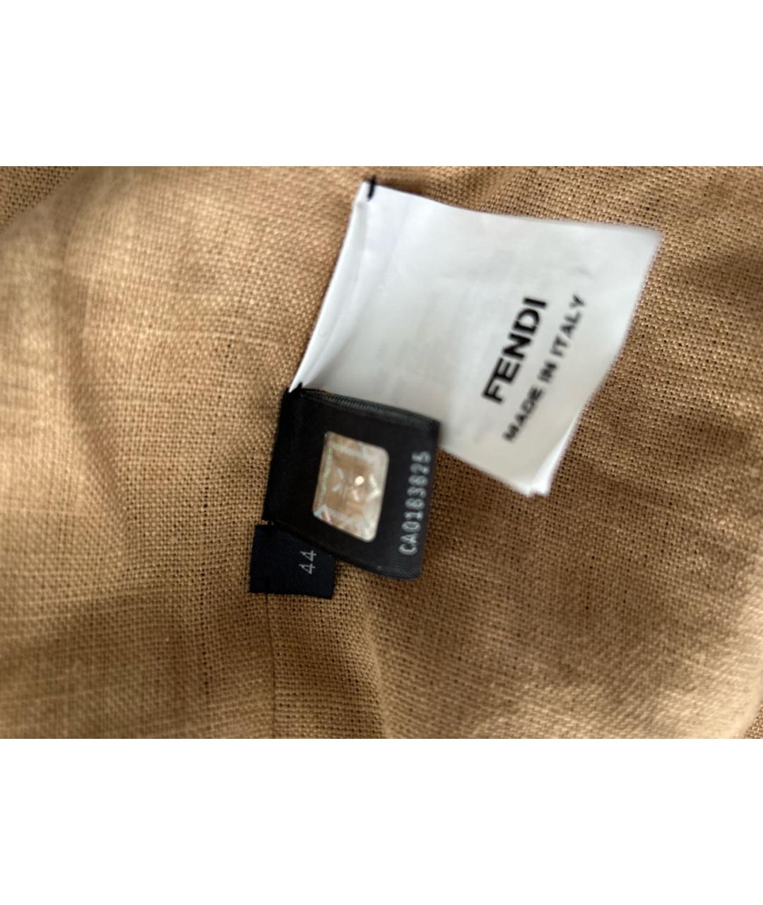 FENDI Черная кожаная куртка, фото 6