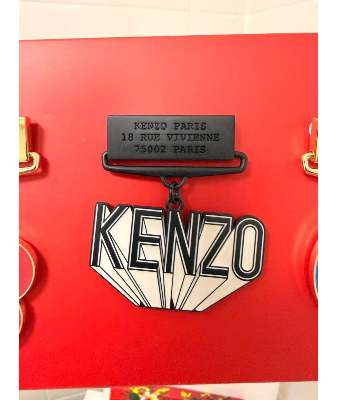 KENZO Мульти металлическая булавка / брошь, фото 4