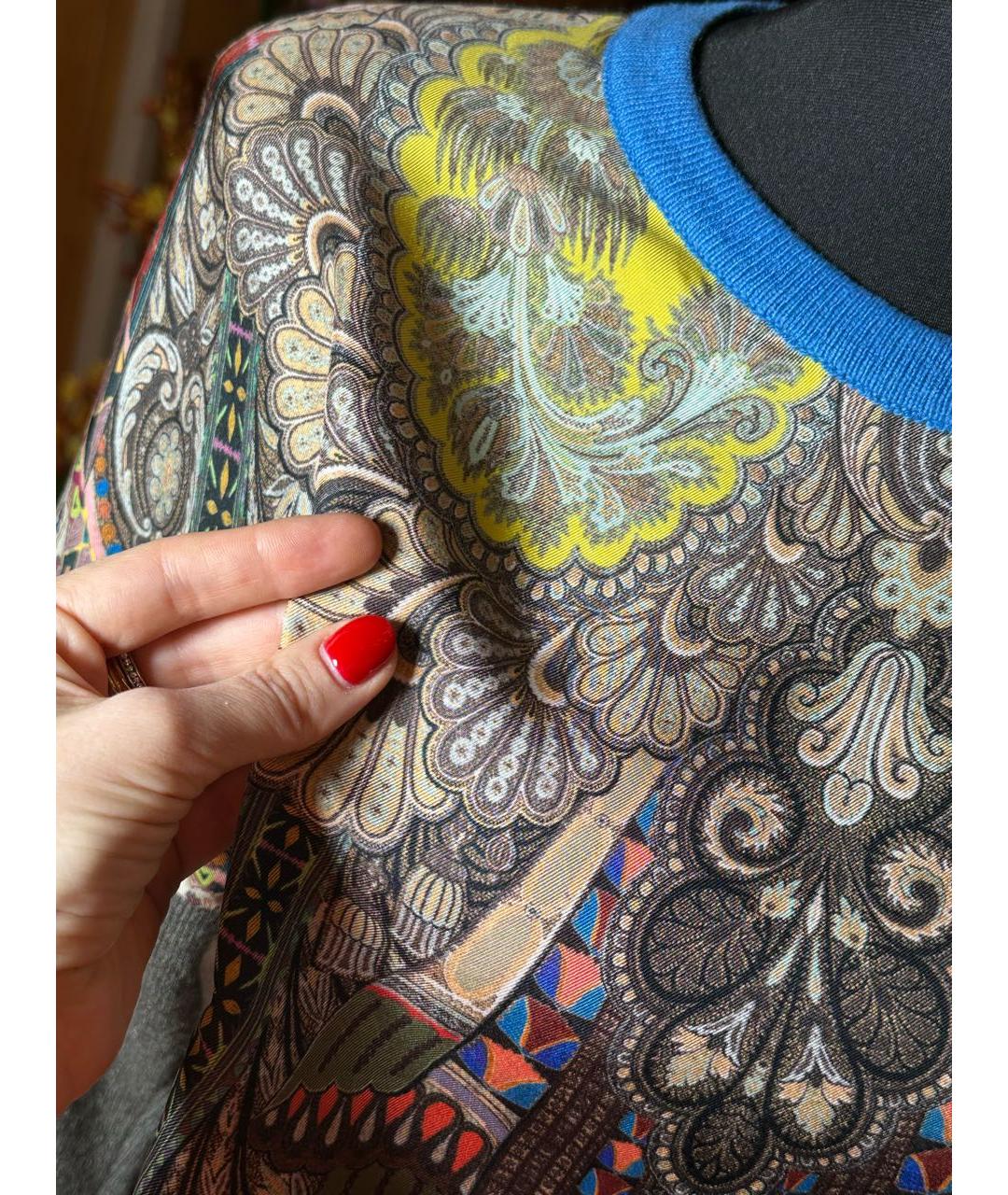 ETRO Мульти шерстяной джемпер / свитер, фото 8