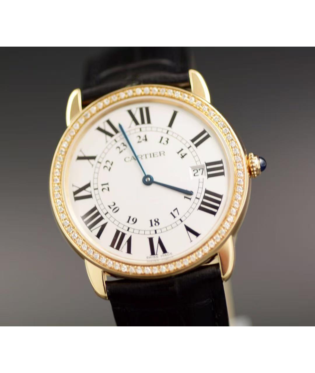 CARTIER Золотые часы из желтого золота, фото 3