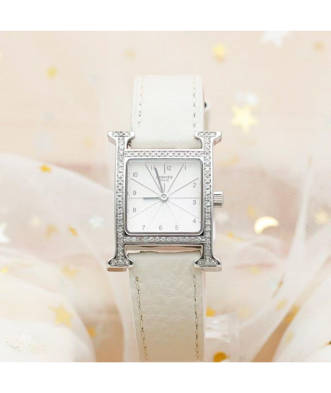 HERMES Серебряные часы, фото 2