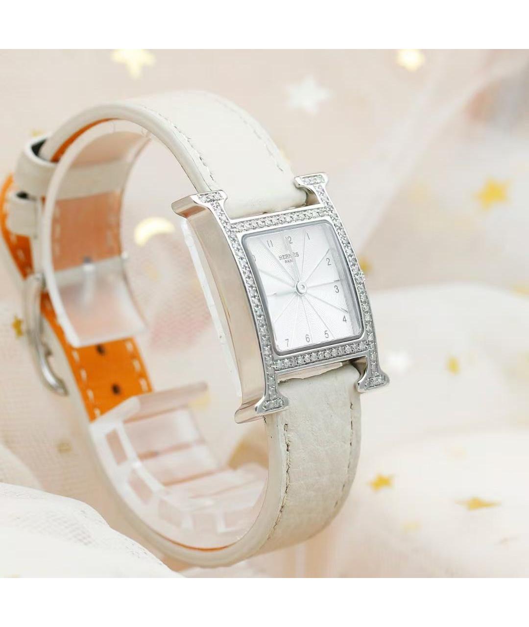 HERMES Серебряные часы, фото 4