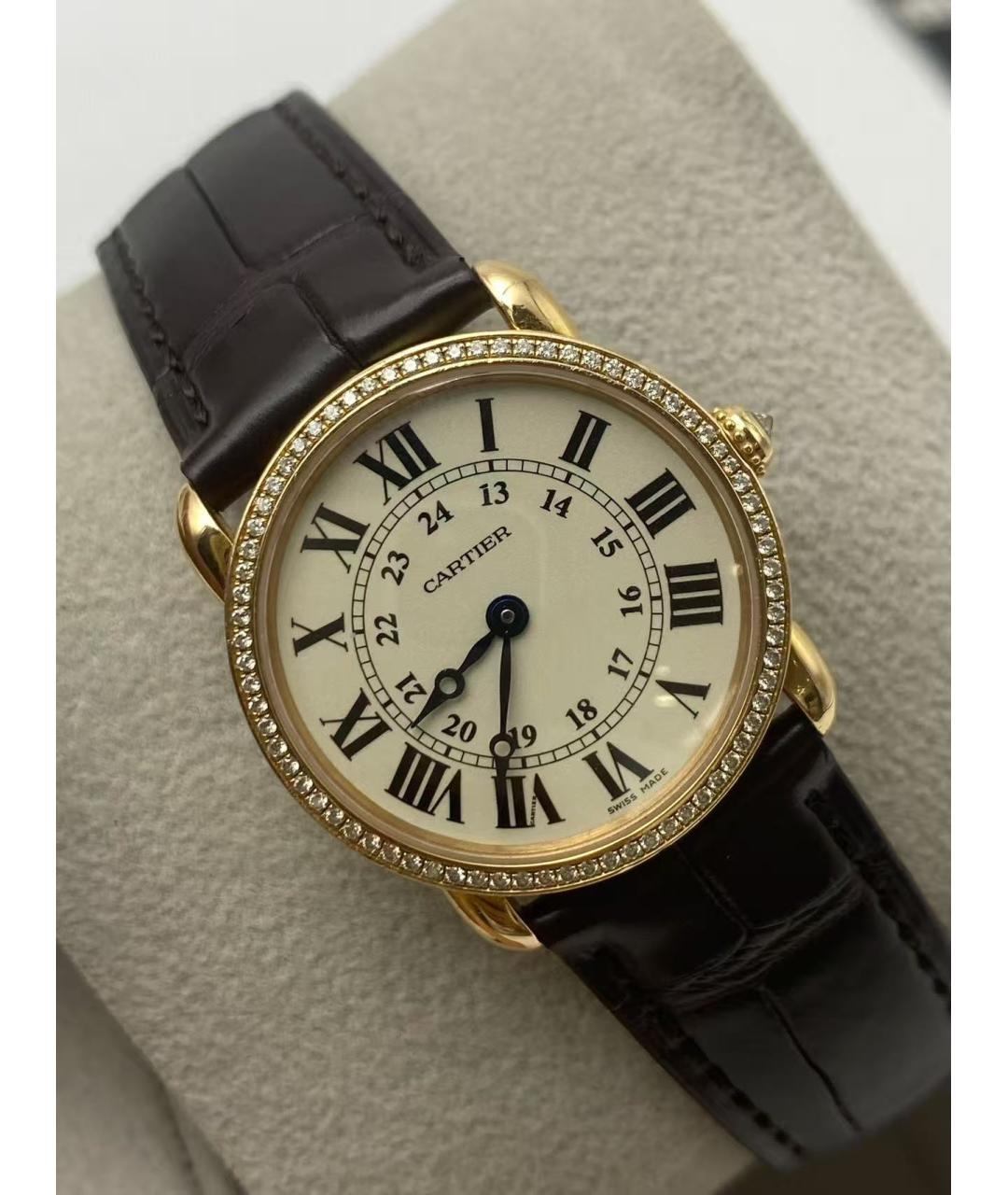 CARTIER Золотые часы из розового золота, фото 4
