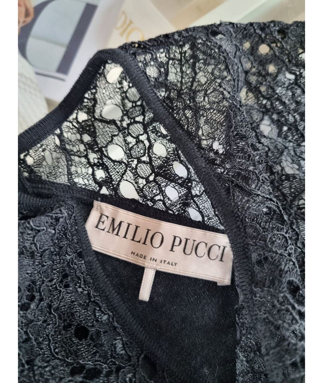 EMILIO PUCCI Черная рубашка, фото 3