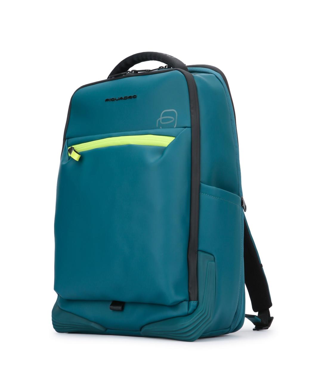 PIQUADRO Бирюзовый рюкзак, фото 2
