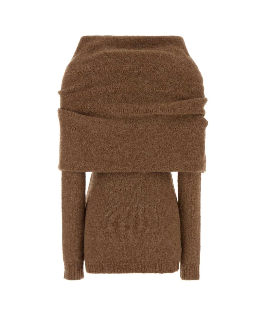 entire studios Коричневый шерстяной джемпер / свитер, фото 2
