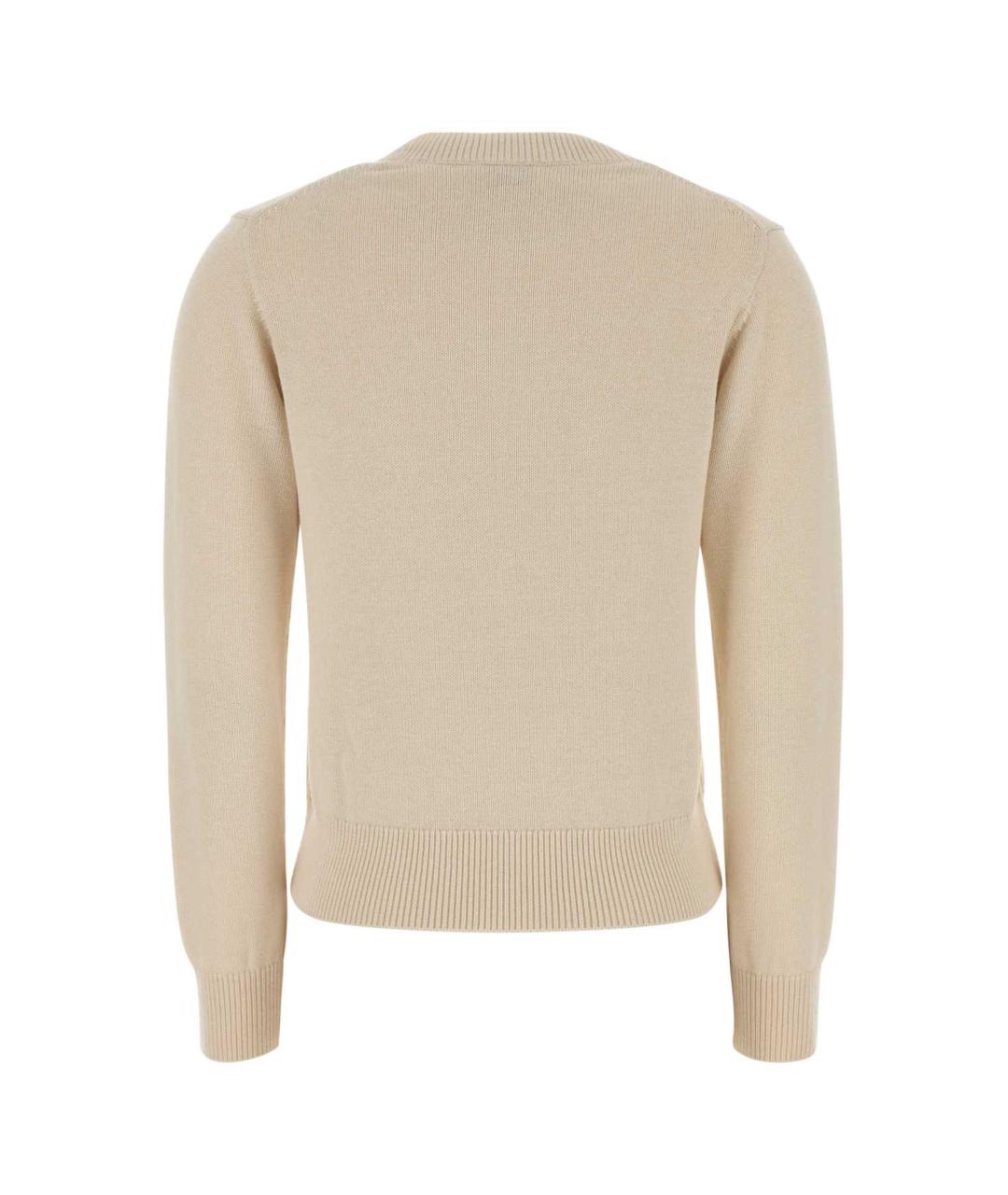 KENZO Бежевый хлопковый джемпер / свитер, фото 2