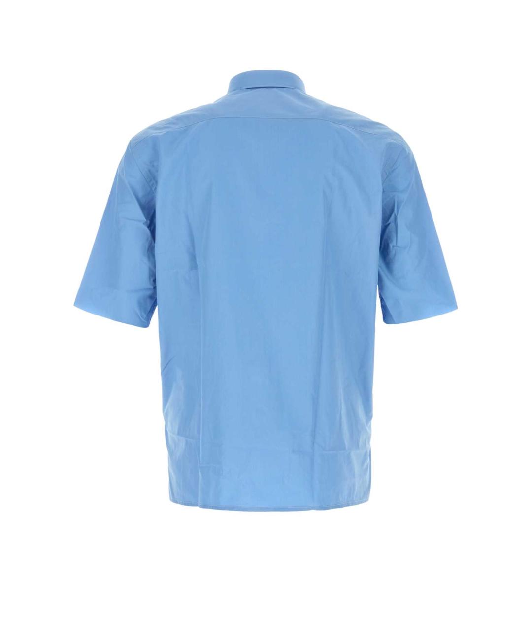 NAMACHEKO Синяя хлопковая кэжуал рубашка, фото 2