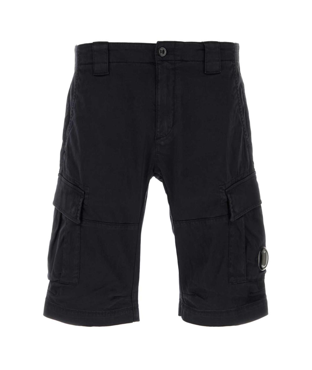 CP COMPANY Темно-синие хлопковые шорты, фото 1