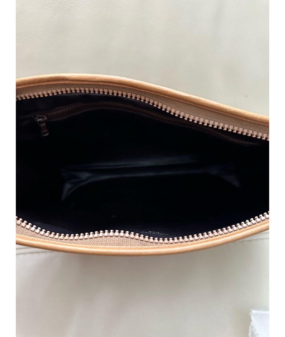 CELINE Бежевая барсетка, фото 7