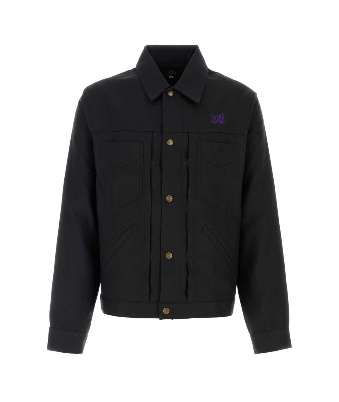 NEEDLES Черная полиэстеровая куртка, фото 1