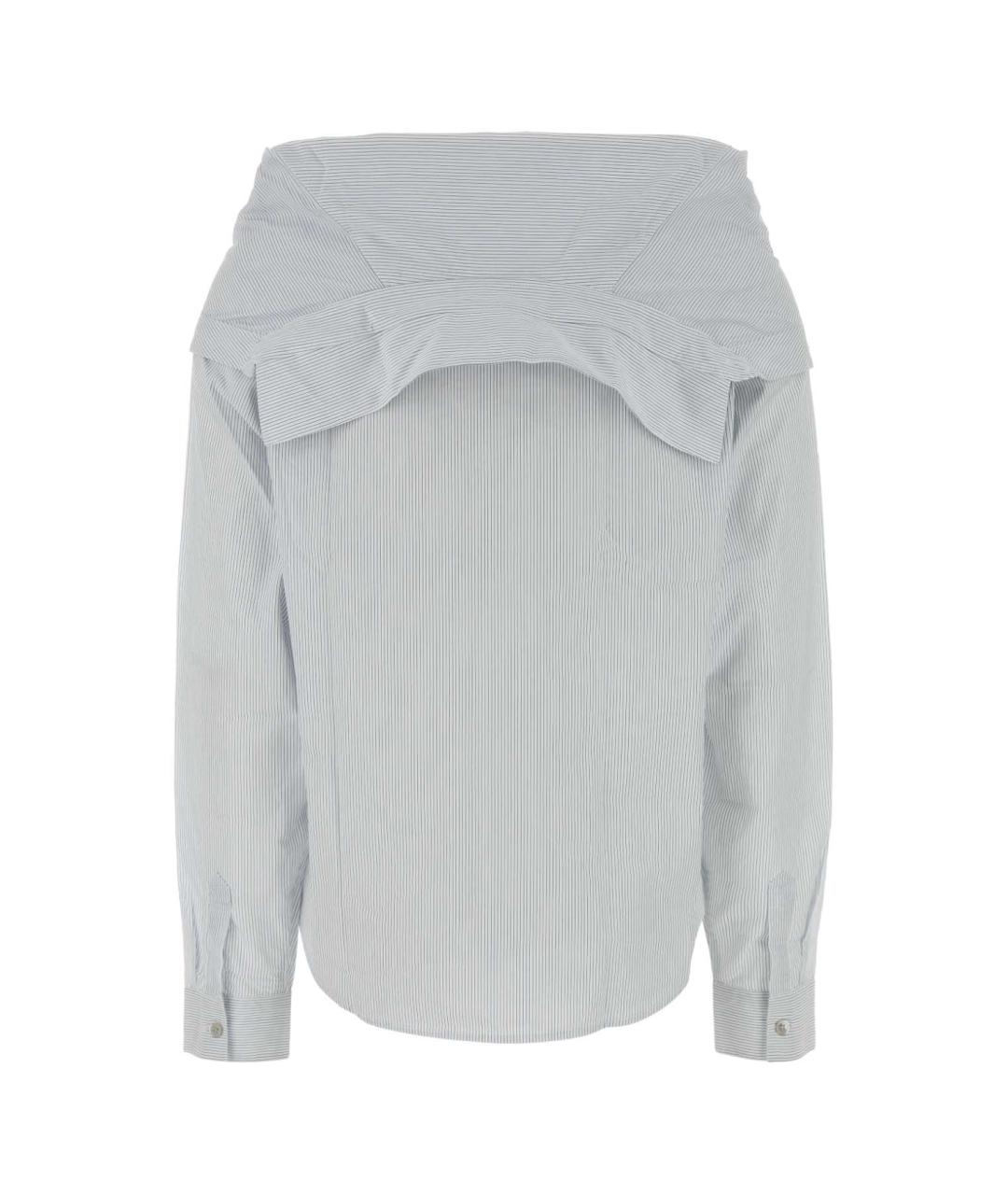 OUR LEGACY Голубая хлопковая рубашка, фото 2