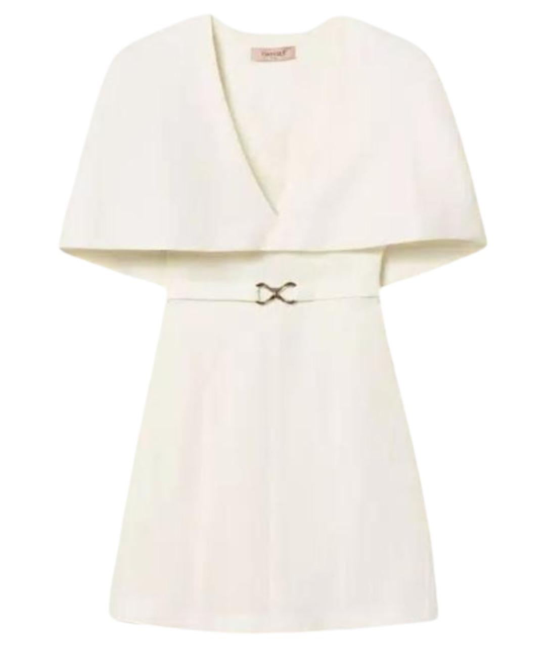 TWIN-SET Льняное повседневное платье, фото 1