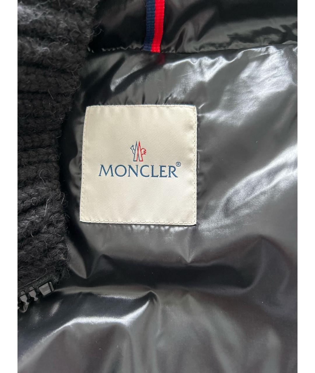 MONCLER Черная куртка, фото 3