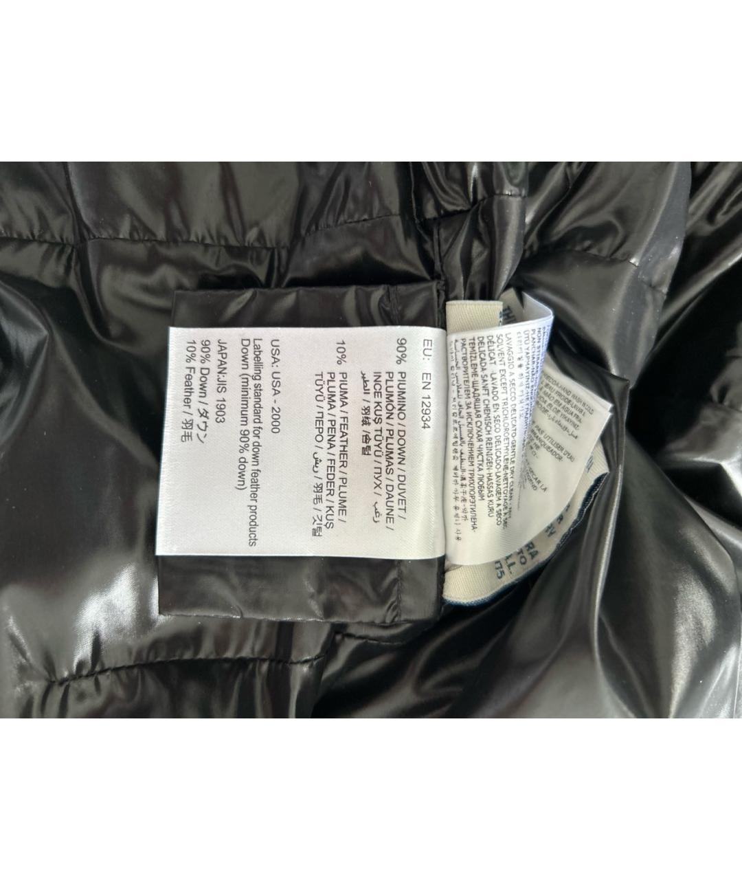 MONCLER Черная куртка, фото 7