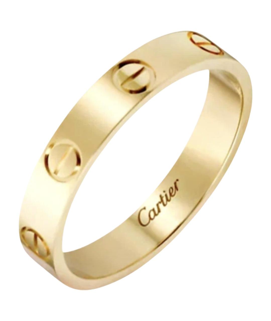 CARTIER Золотое кольцо из желтого золота, фото 1