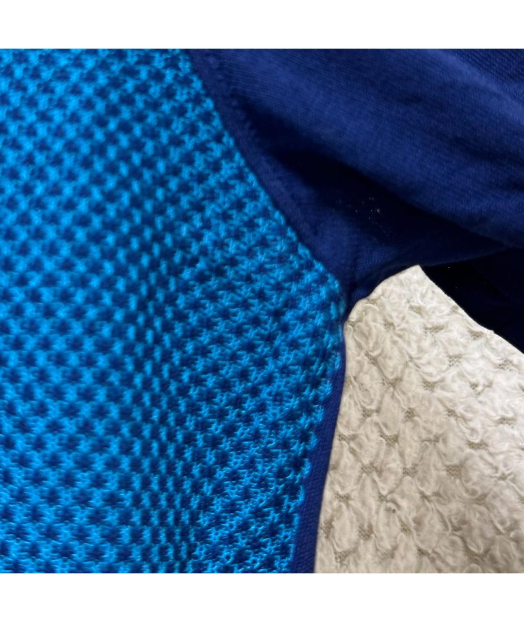 ZILLI Синее поло с коротким рукавом, фото 3