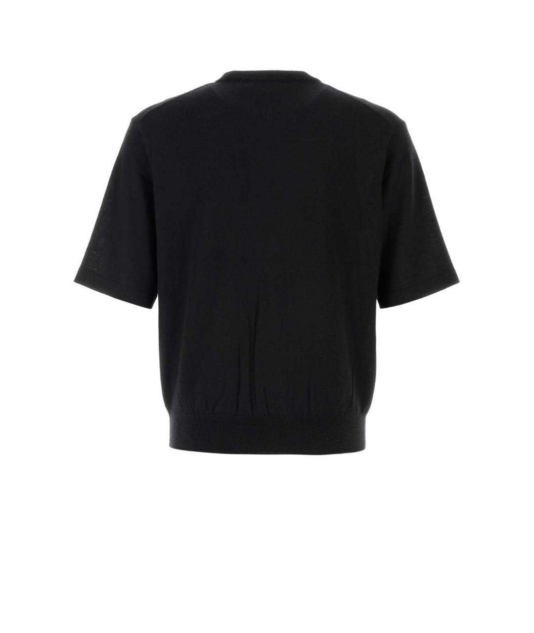 AURALEE Черный кашемировый джемпер / свитер, фото 2