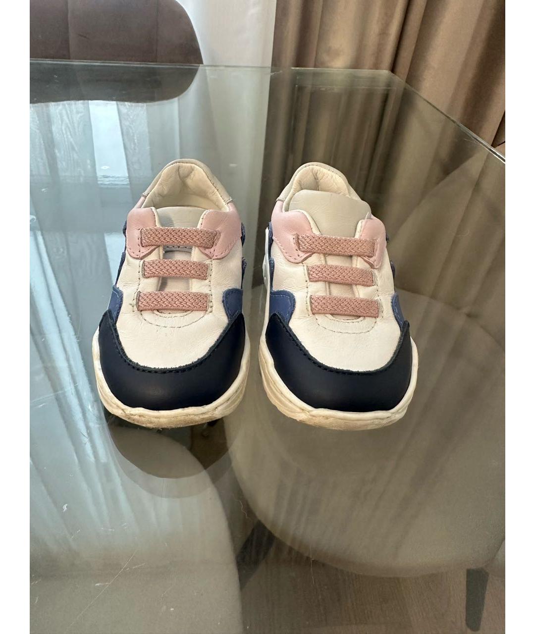 EMPORIO ARMANI Кожаные кеды, фото 2