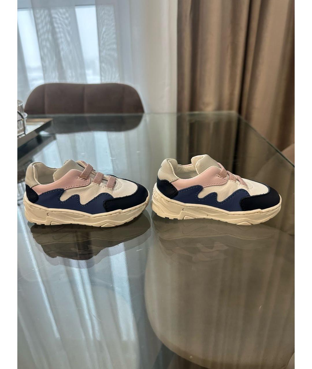 EMPORIO ARMANI Кожаные кеды, фото 9