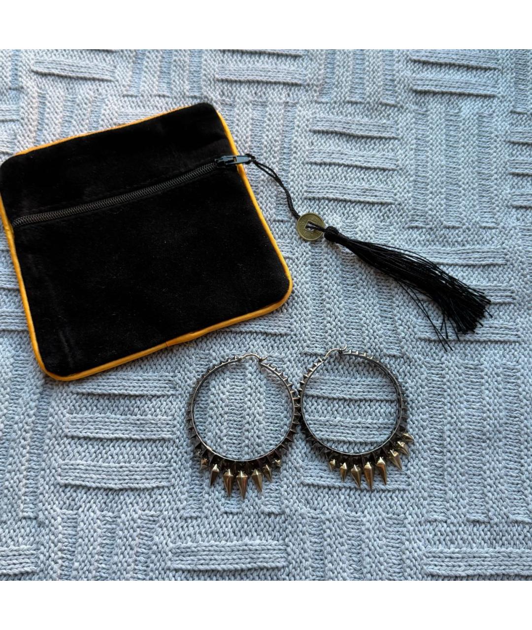 STEPHEN WEBSTER Антрацитовые серебряные серьги, фото 2