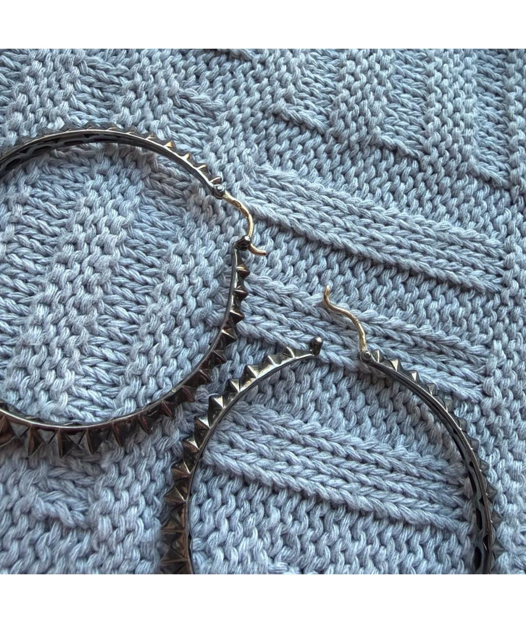 STEPHEN WEBSTER Антрацитовые серебряные серьги, фото 4