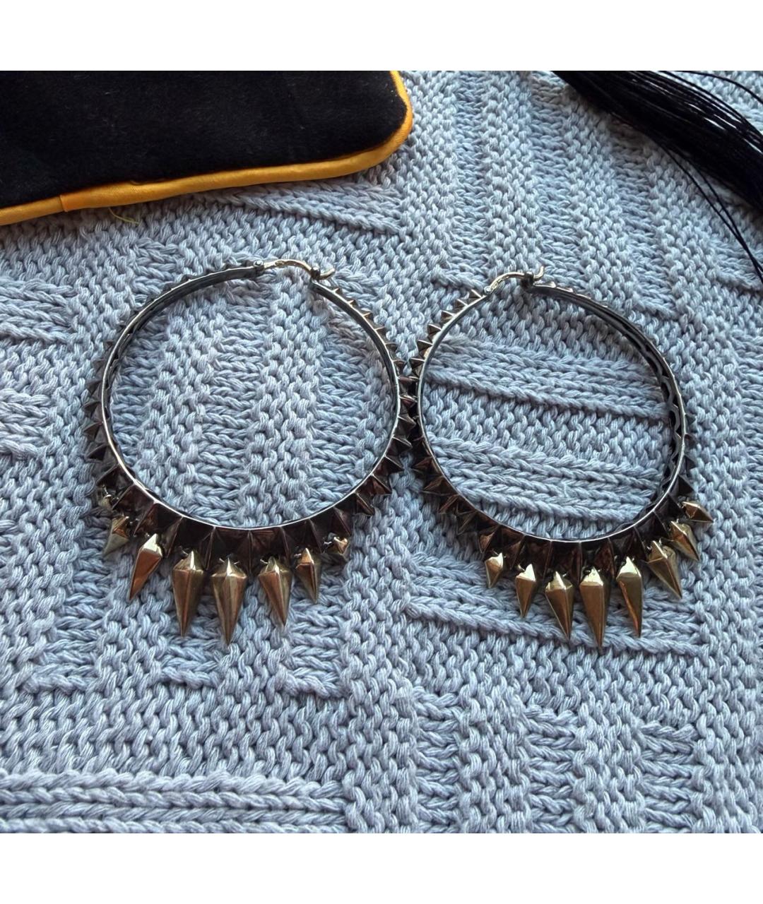 STEPHEN WEBSTER Антрацитовые серебряные серьги, фото 3