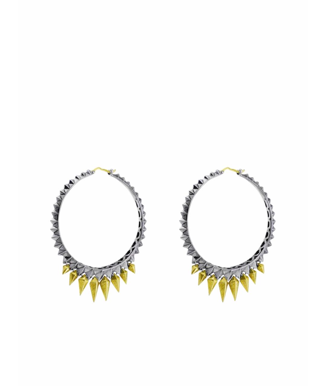 STEPHEN WEBSTER Антрацитовые серебряные серьги, фото 1